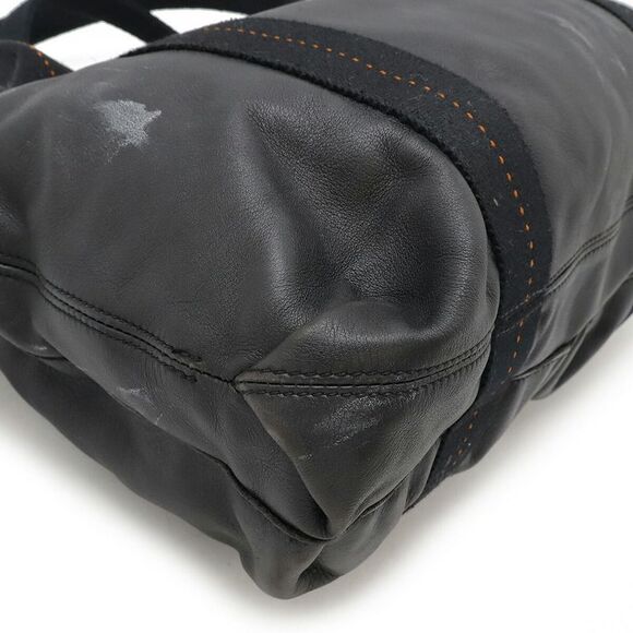 Hermes Leather Horizontal MM Tote Bag - Picture 3 of 9